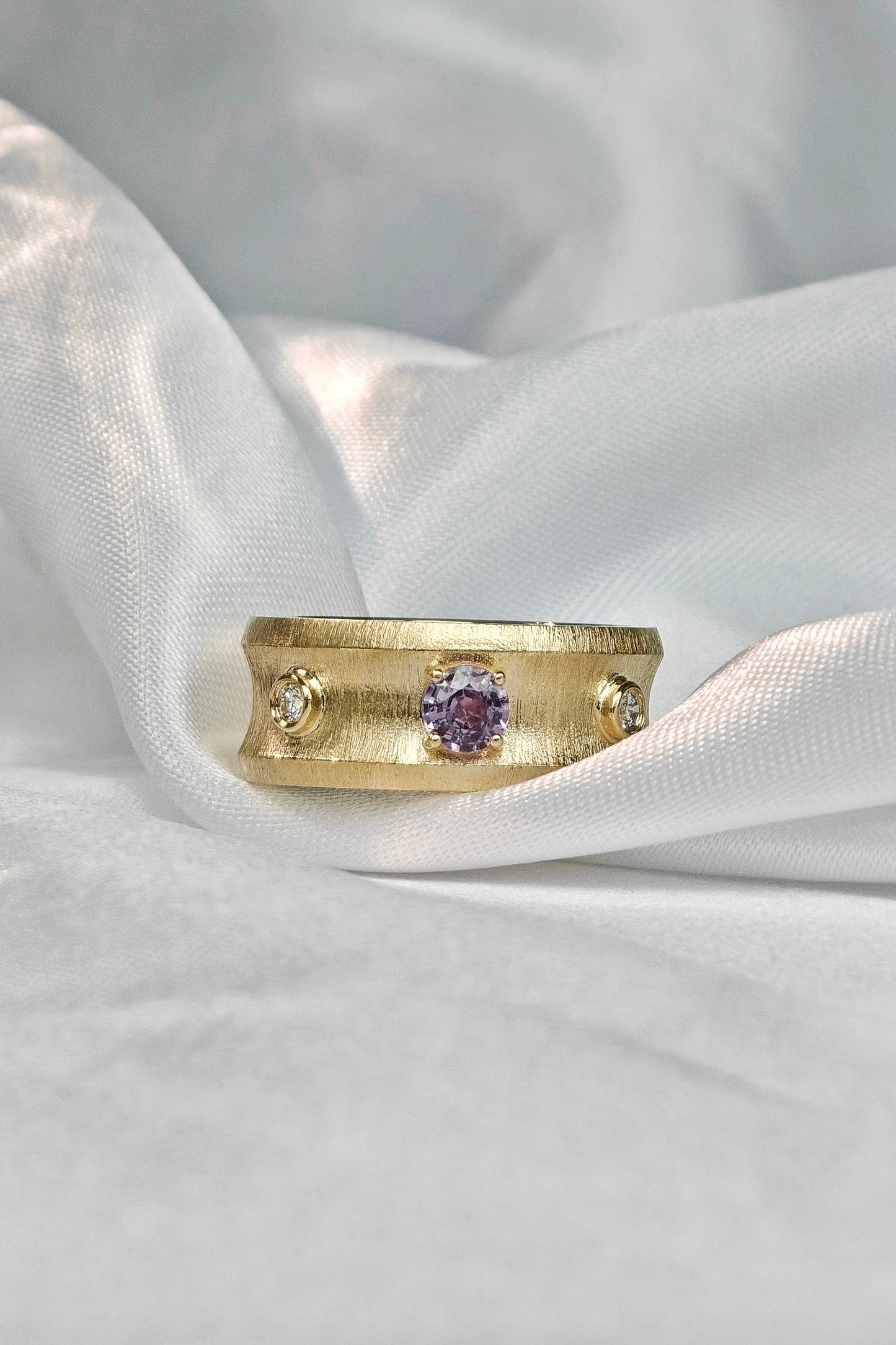 Purple Sapphire Ring