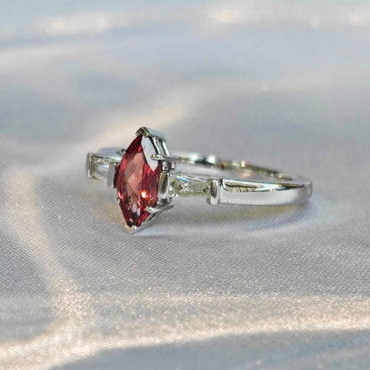 Red Garnet Polished Ring（Available Now）