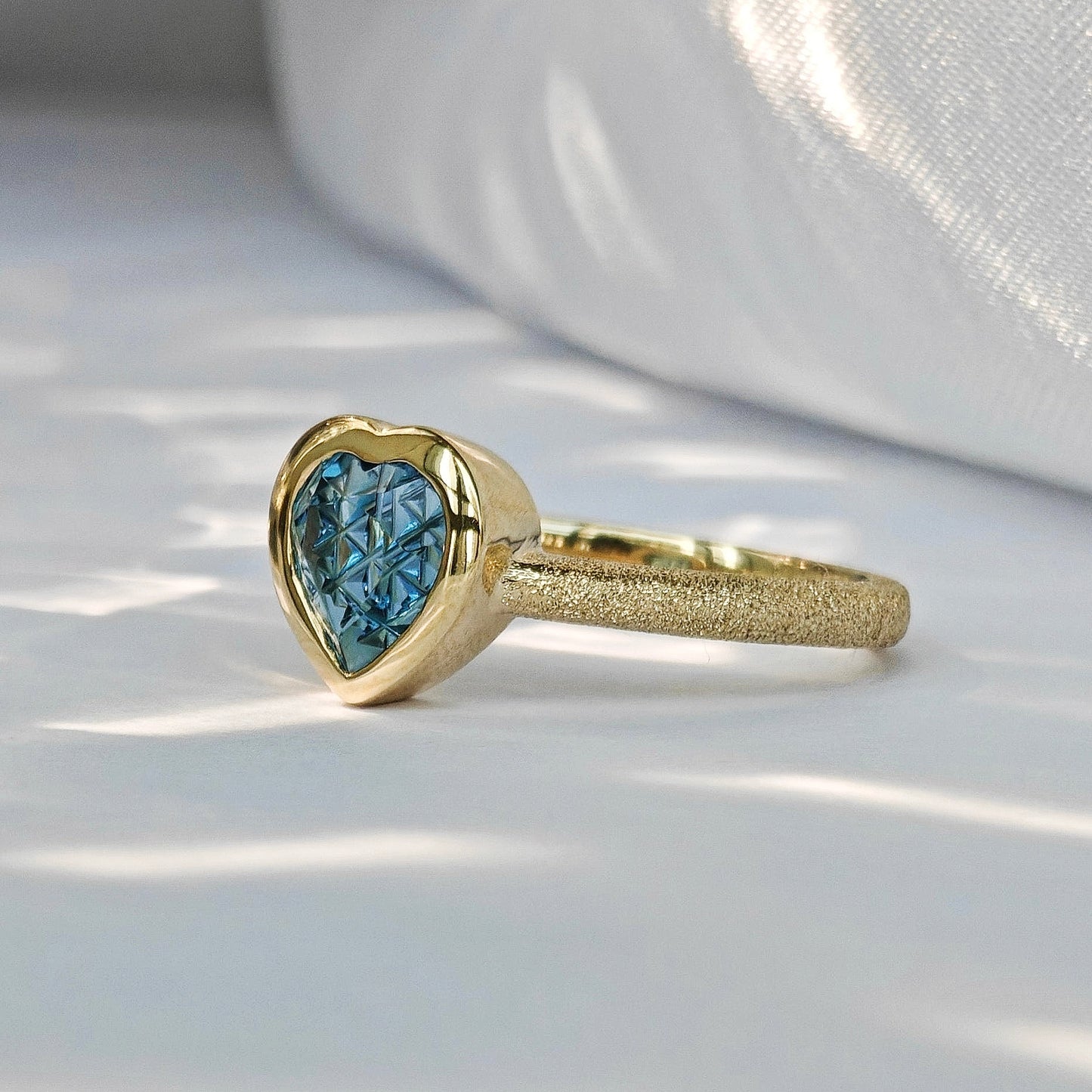 Blue Topaz Ring