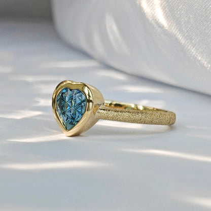 Blue Topaz Ring