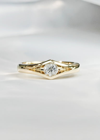 Round Cut Diamond Engagement Rings