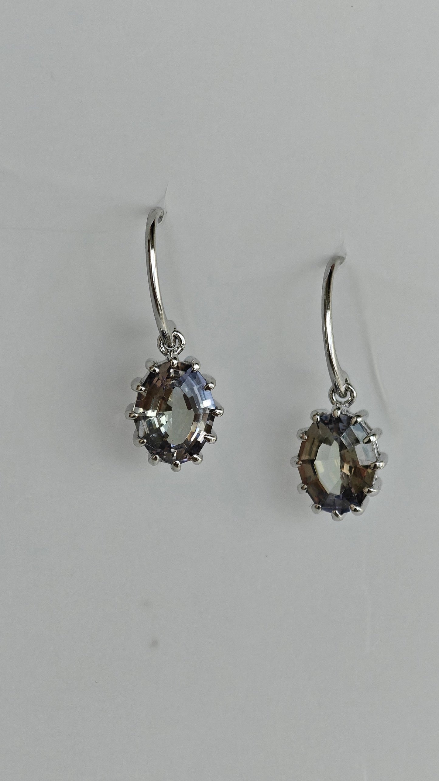 Oval Tanzanite Earrings