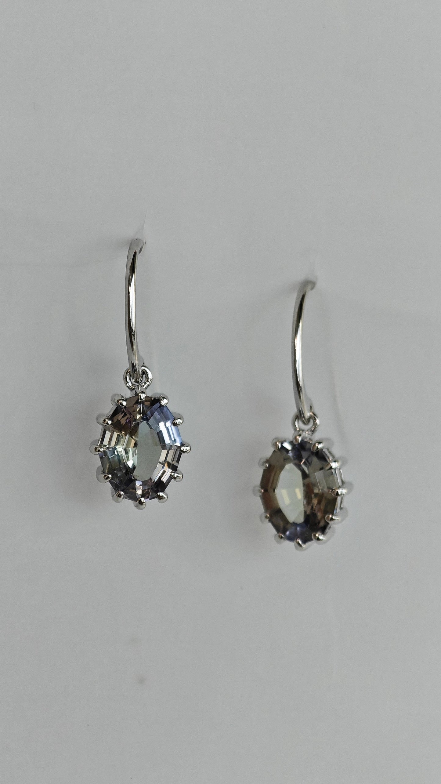 Oval Tanzanite Earrings