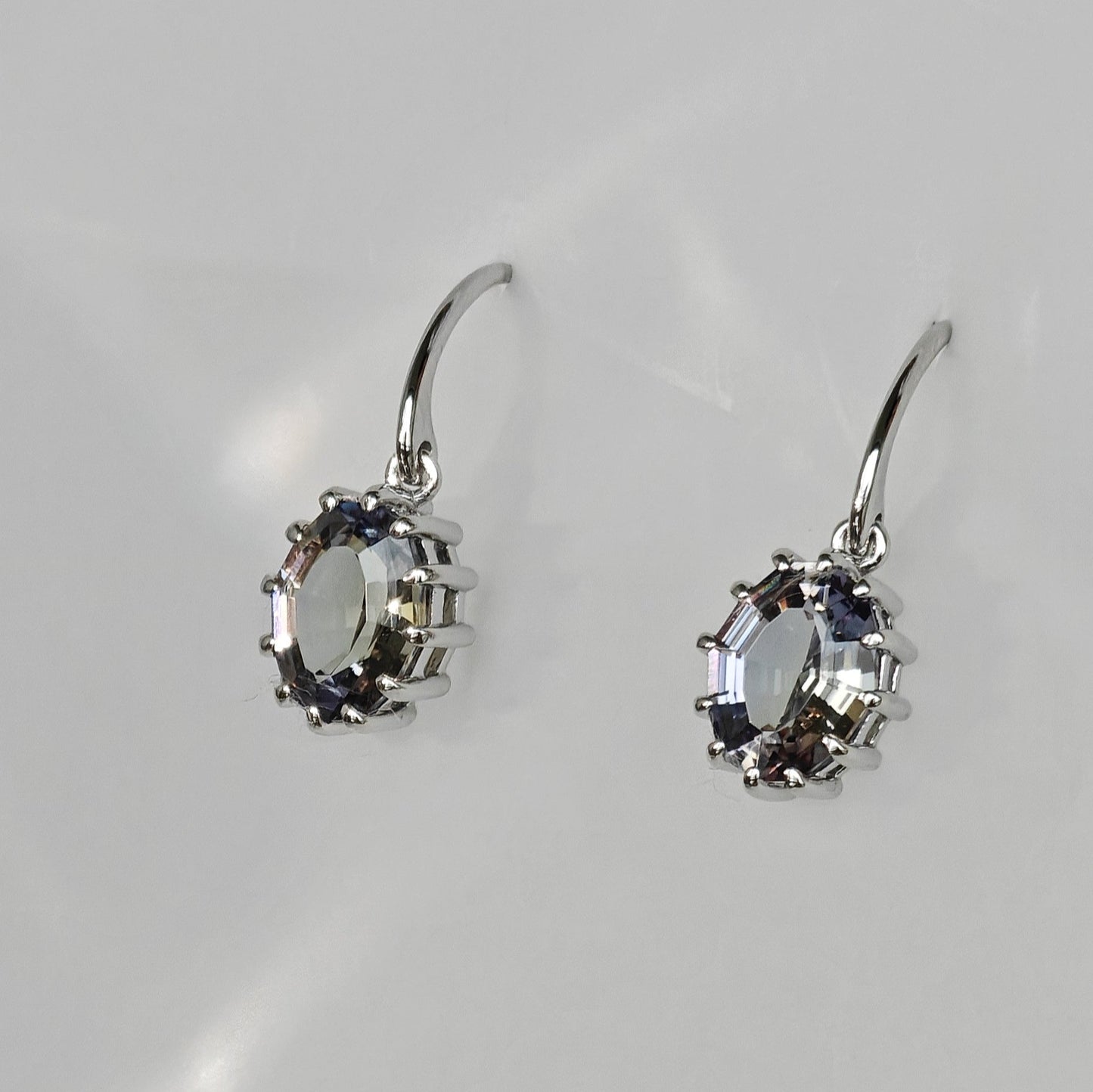 Oval Tanzanite Earrings