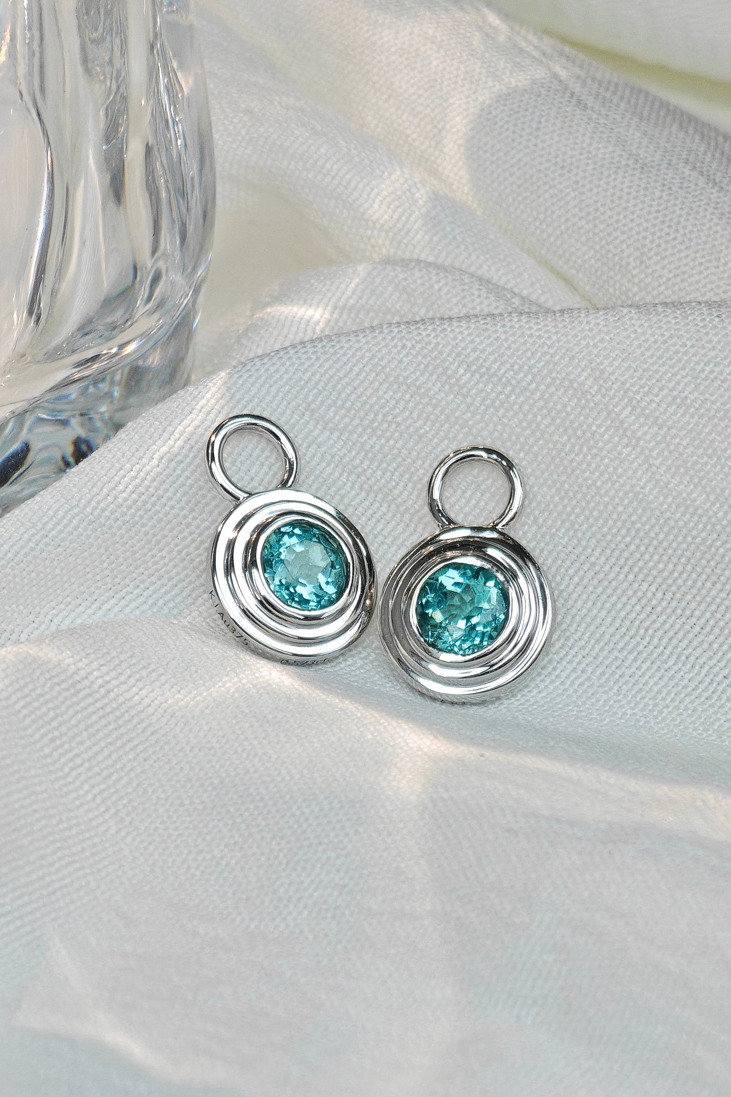 Green Apatite Earrings